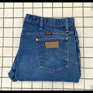 VTG 80s Wrangler Cowboy cut jeans